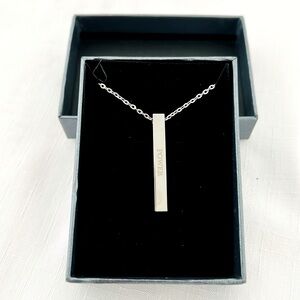 POSHFEEL / Engraved / Stainless Steel Necklace